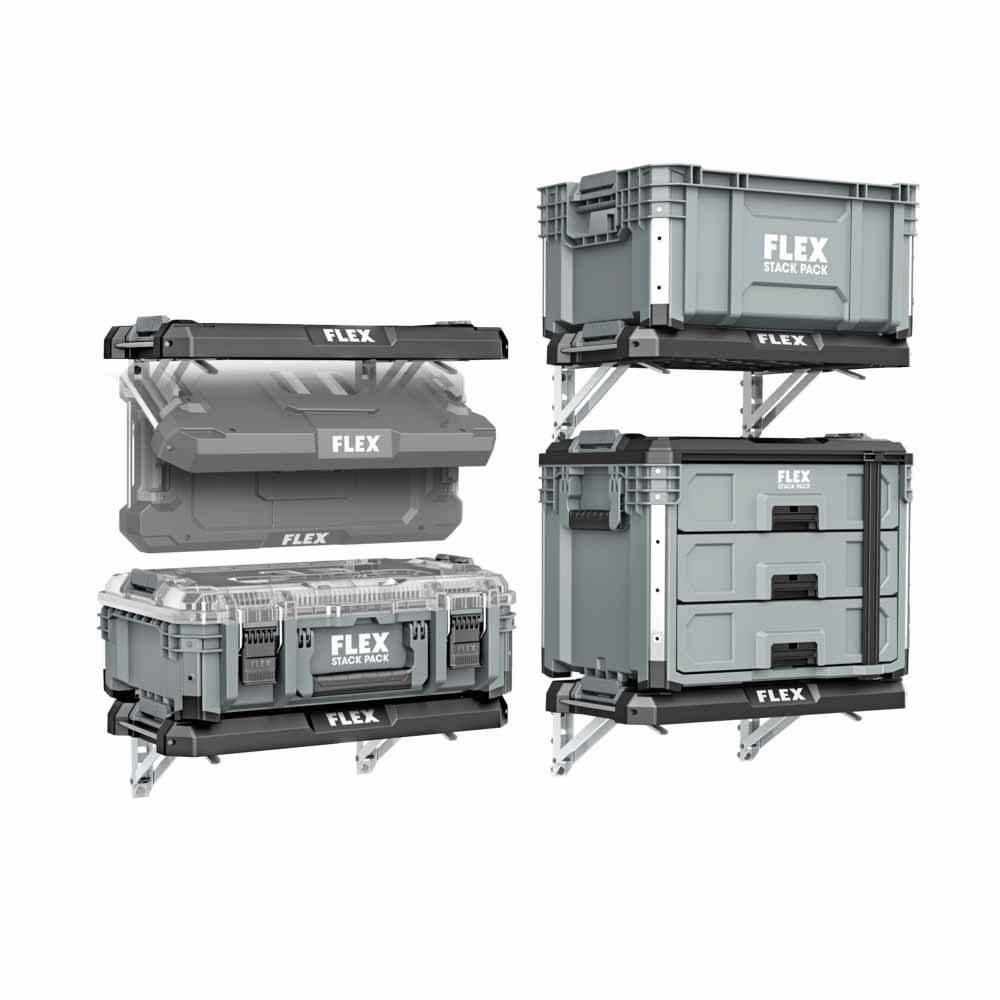 Flex FS1104 Stack Pack Crate Tool Storage