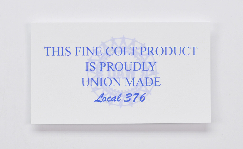 Colt Python Box, OEM Case, 1978 Manual, And More!
