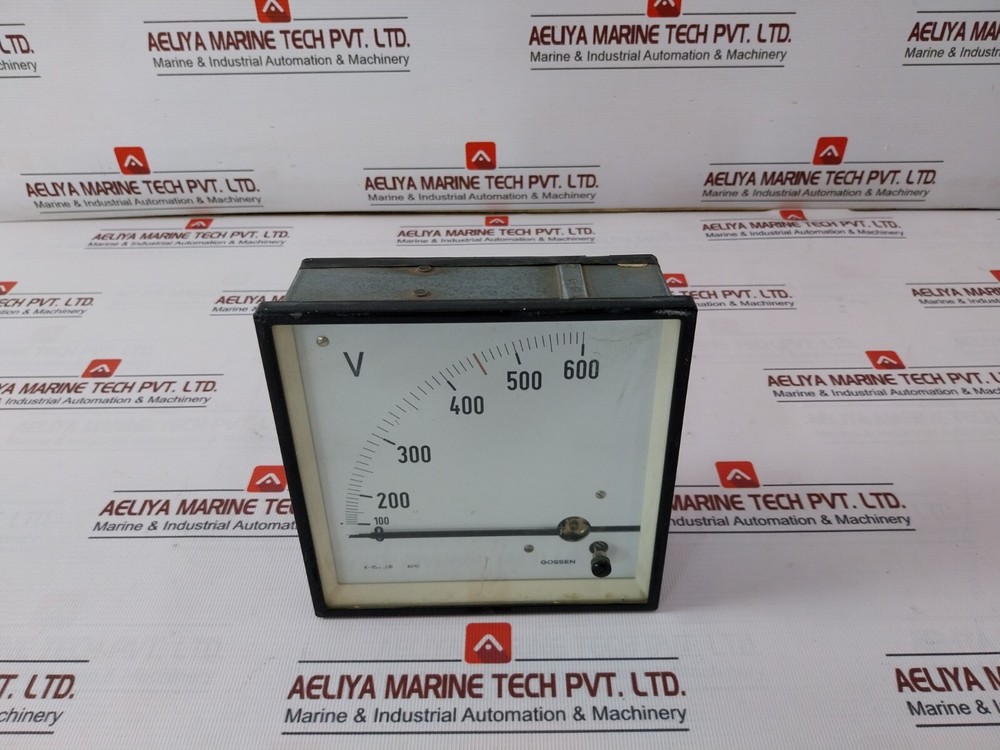 Gossen Voltmeter 0-600V 45 C