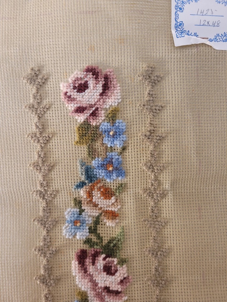 Madeira Luxury Needlepoint 12 x 48 Center Worked Bell Pull