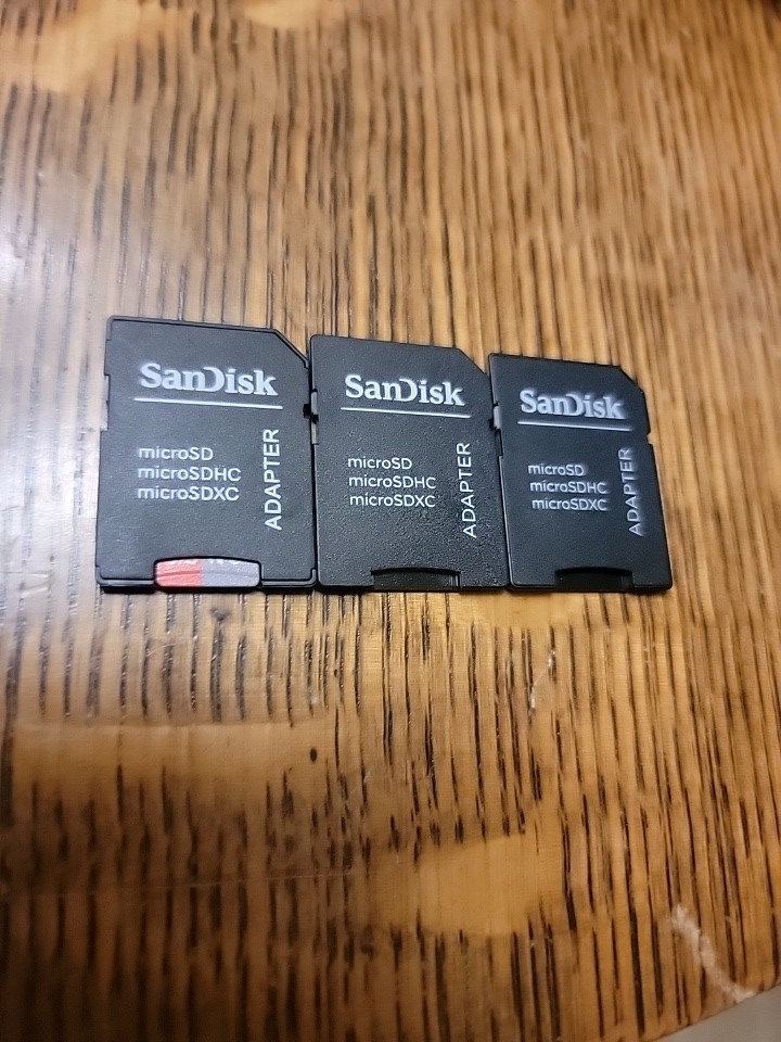 Micro SD Adapter SanDisk 3 Pack