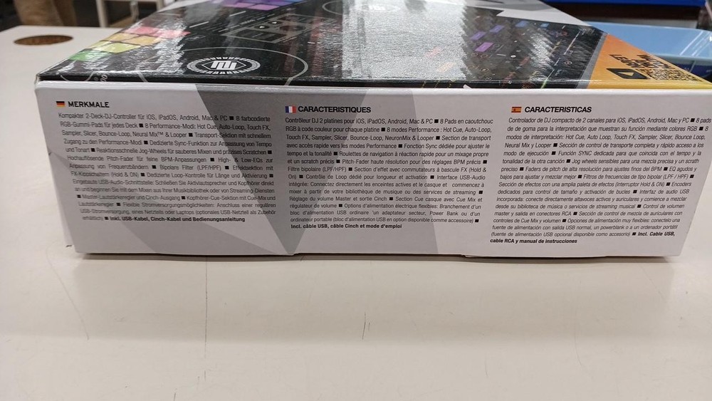 RELOOP BUDDY 2-Channel DJ Controller iOS Android PC Neural Mix Pads Jog Wheels