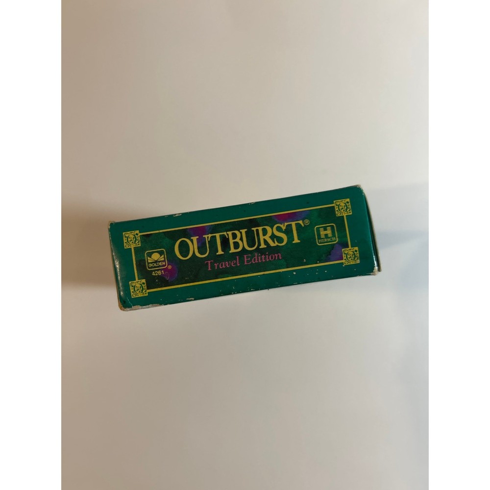 Outburst travel edition open box - complete