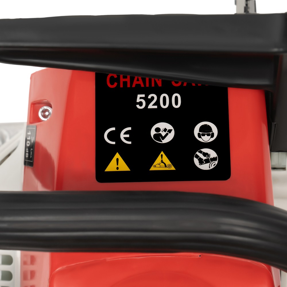 52CC 20-Inch Gasoline Chainsaw with Ergonomic Design for Efficient Cutting
