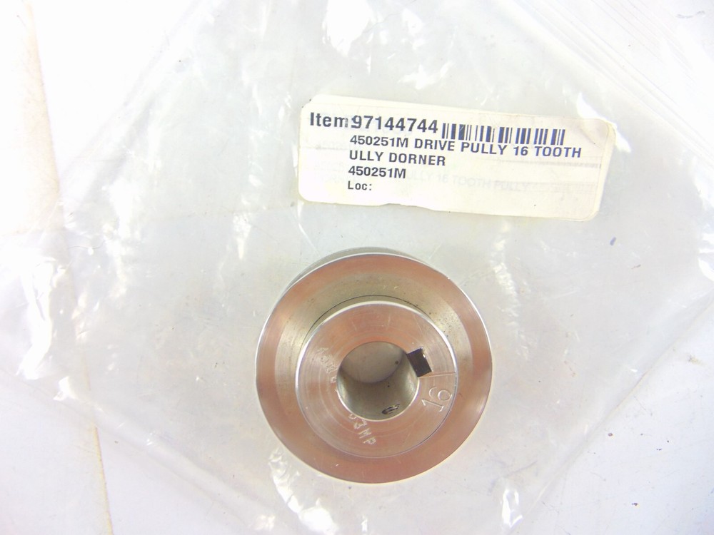 Dorner Pulley 450251M New