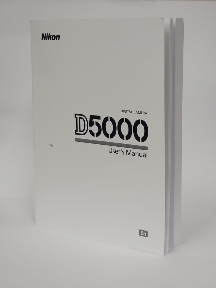 Nikon D5000 Instruction Owners Manual D5000 Book  NEW