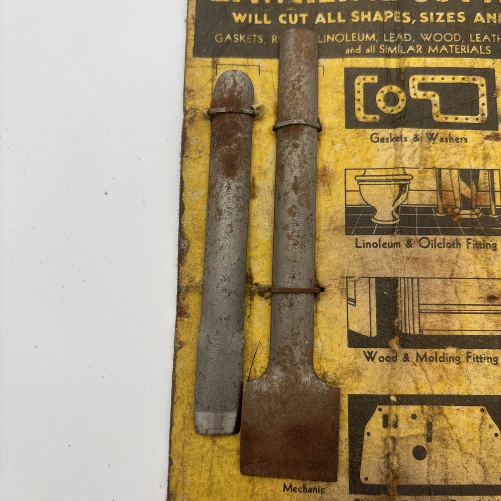(d) Vintage Lawrence Tools Cutter set