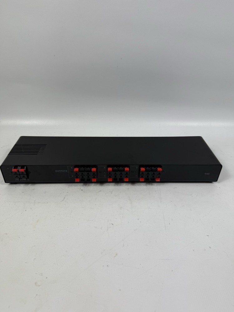 Theater Solutions TS6 Dual Input 6 Zone 12 Speaker Selector Box Volume Controls