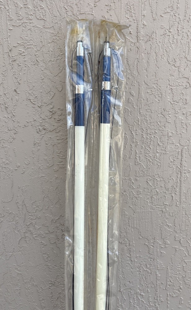 Seachoice Telescoping Outrigger Pole 15' White/Blue Model #88201