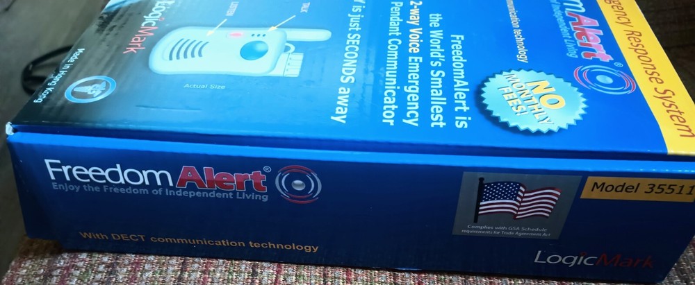 Freedom Alert Fall Emergency System Model #35511