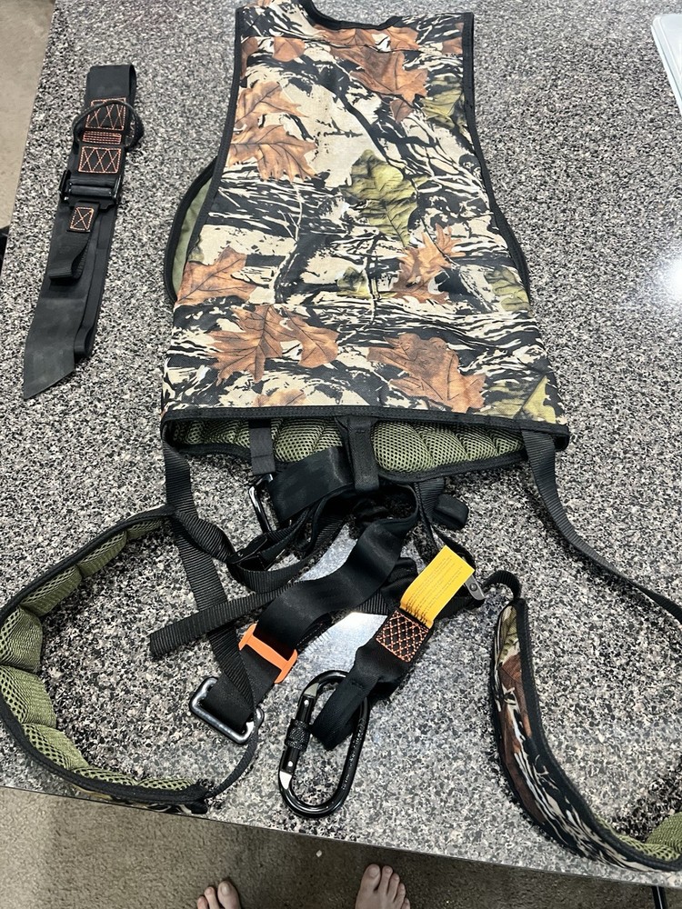 Kalkal Tree Stand Harness, Hunter Safety System Harness for Tree Stand, Light