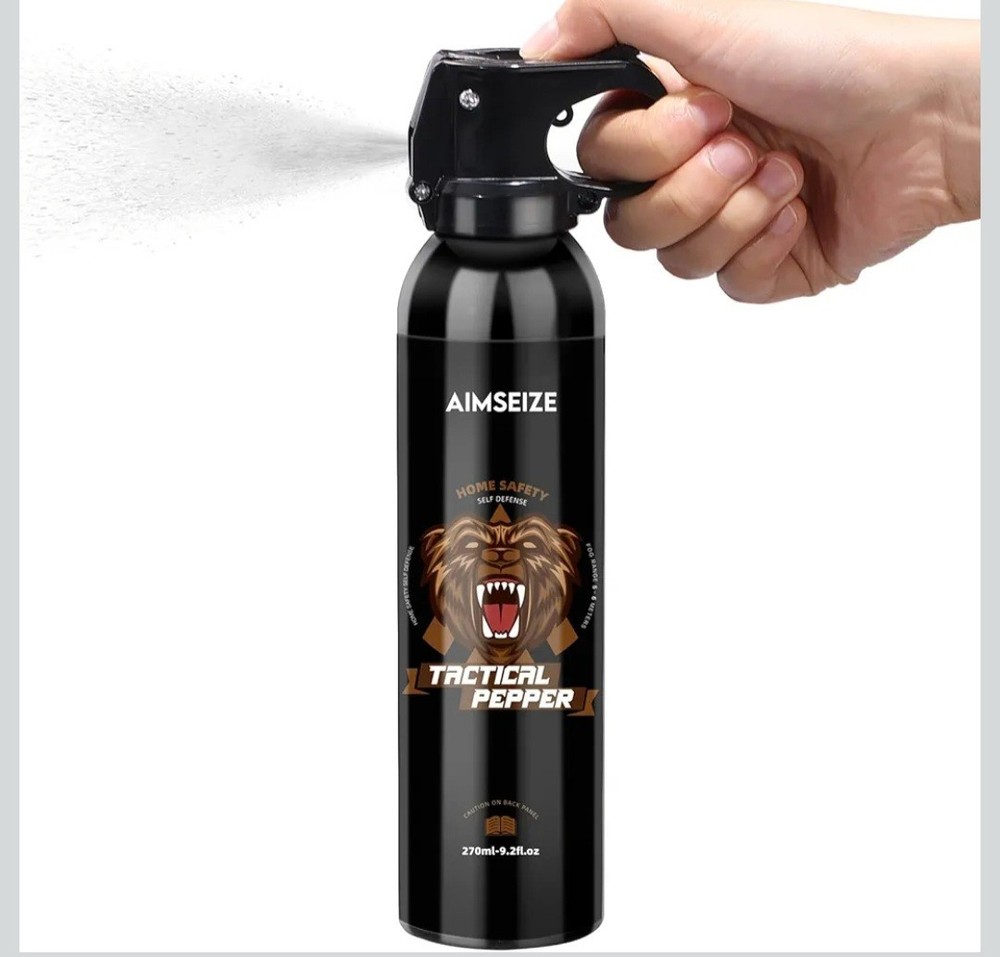 Compact Pepper Spray for Hiking: Maximum Strength Powerful for Camping - Easy...