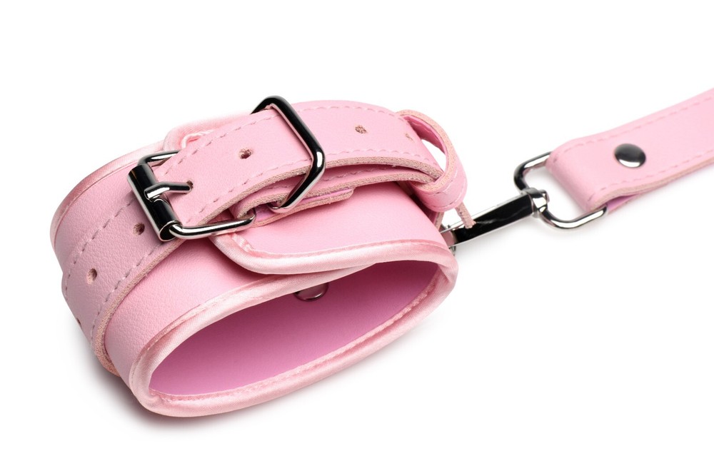 STRICT BONDAGE HARNESS WITH BOWS-PINK ...