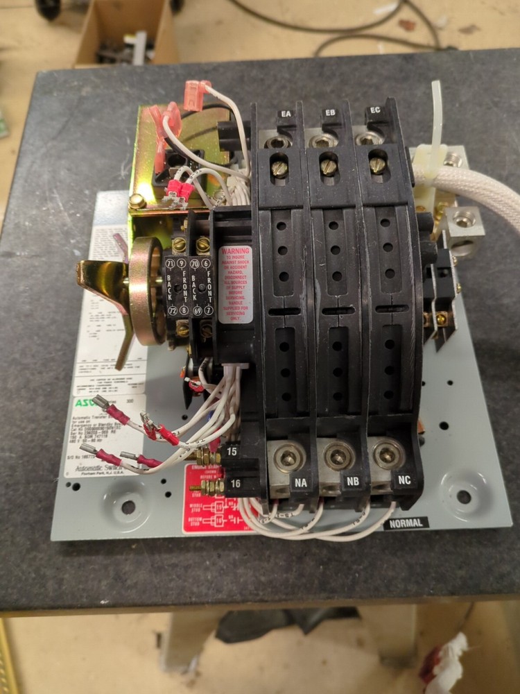 Asco Automatic Transfer Switch Cat. # D00300030150N1XC