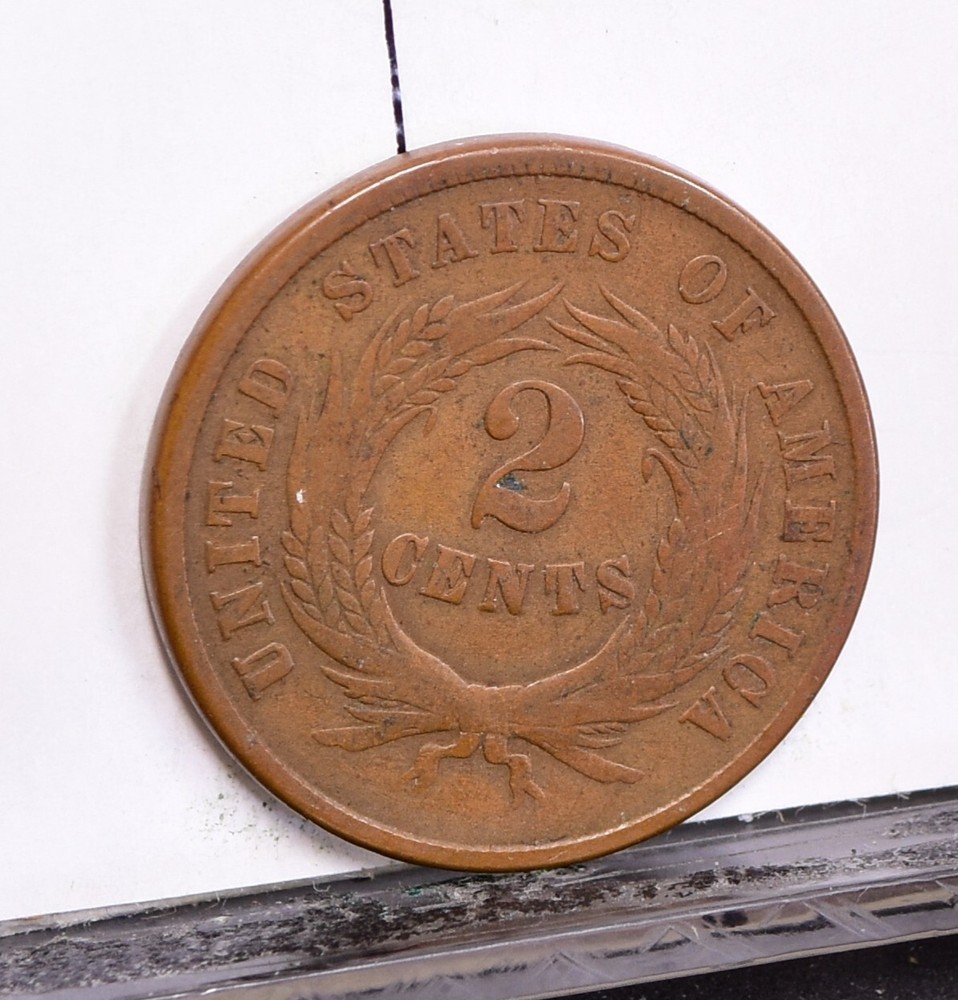1865 Two Cent Piece - Good (#56776-L)