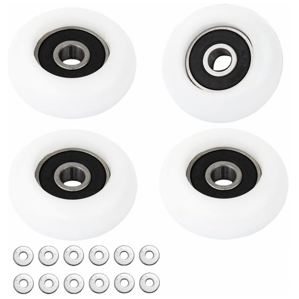4 Pack Wheels/Rollers FITS Total Gym Models 2000, 3000, 3000 XL