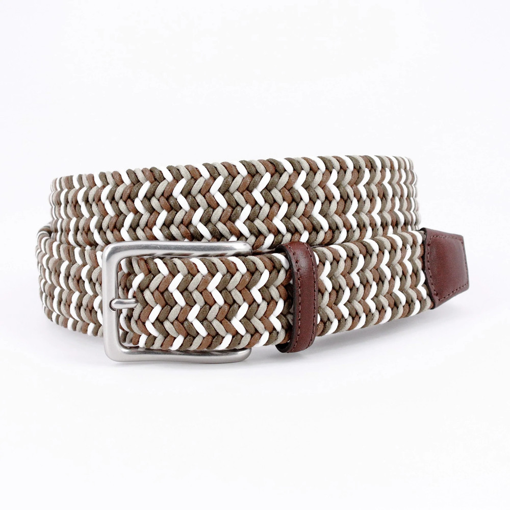 Torino Italian Woven Cord Belt