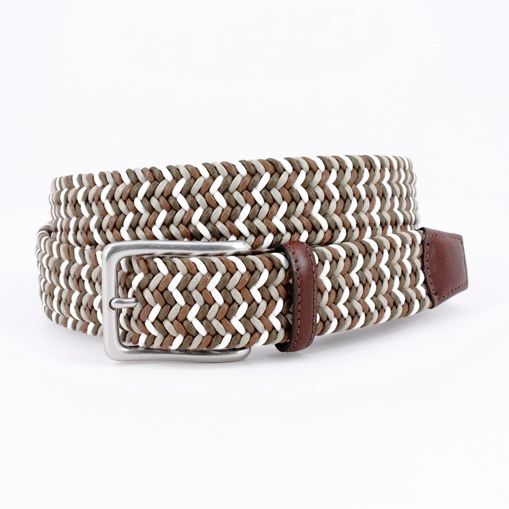 Torino Italian Woven Cord Belt