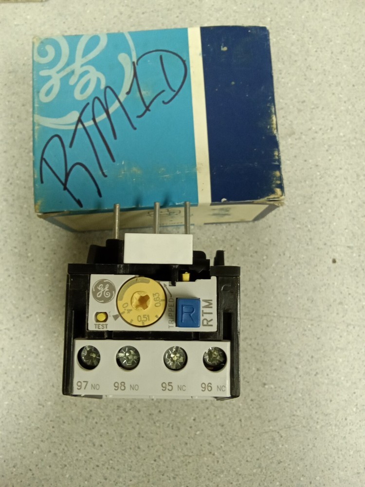 GE RTM1D Overload Relay
