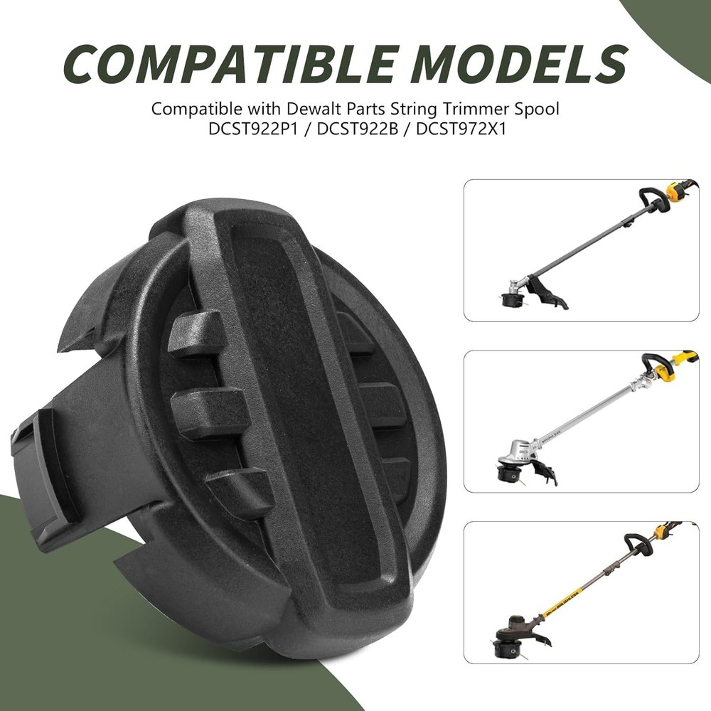 Dewalt DCST922 String Trimmer Head Cap & Spring Replacement Parts Weed Trimmer