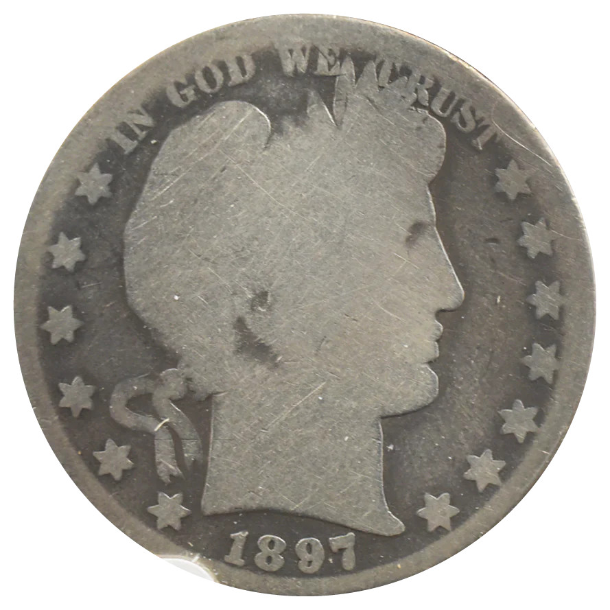 1897-O Barber Half Dollar (AG)