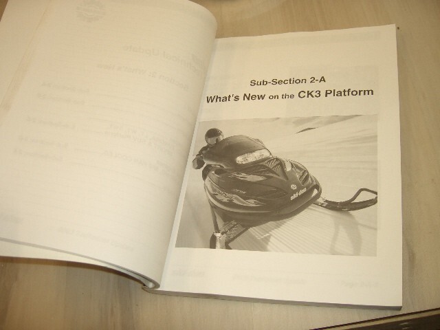 2003 Ski Doo Technical Update Book Manual 219600007