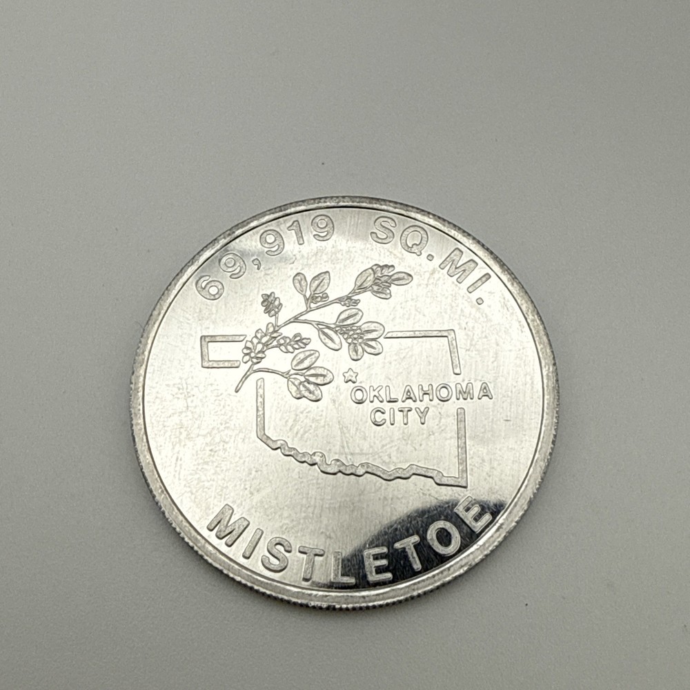 Oklahoma State Sooner State Alloy Commemorative Coin FF16