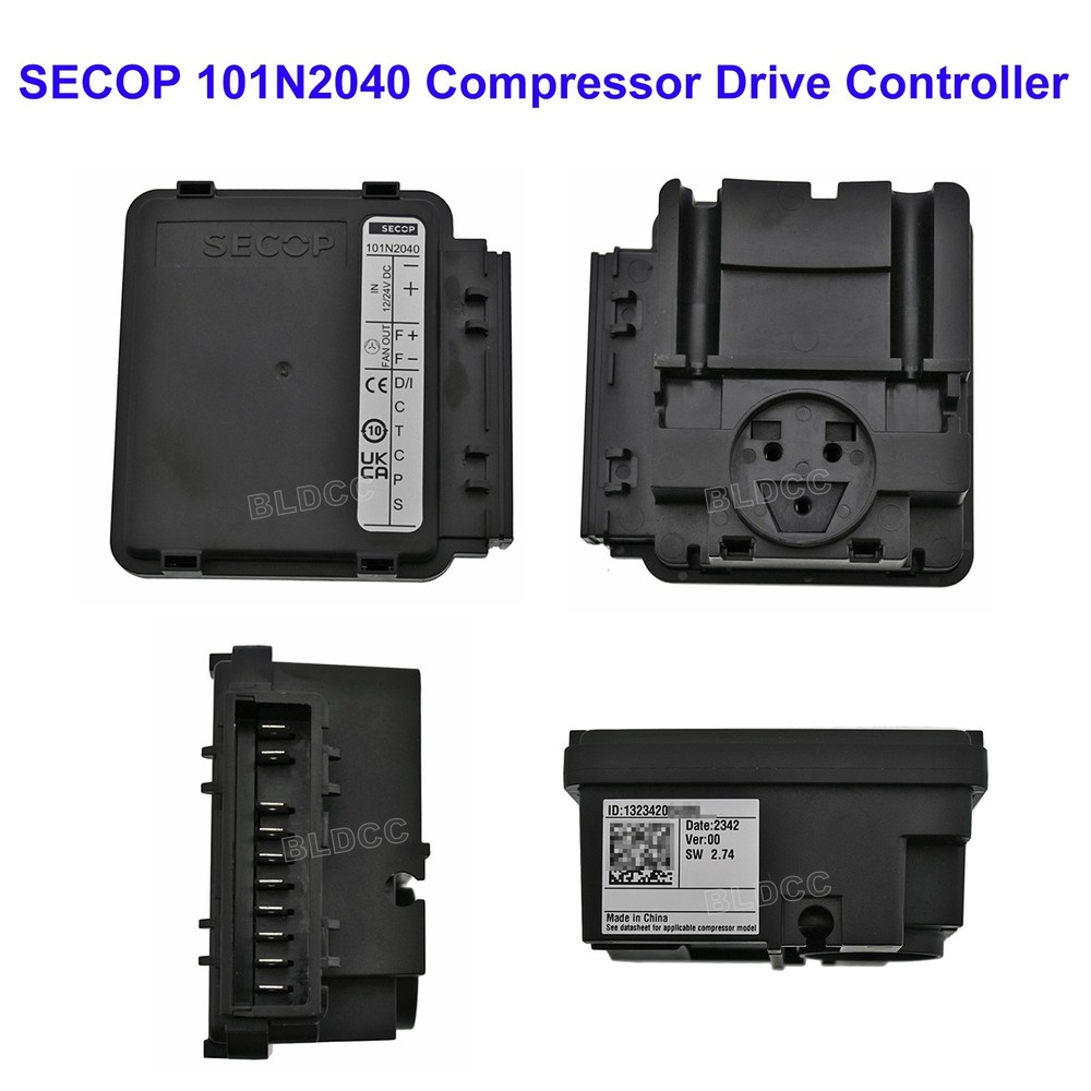 BD1.4F Micro Compressor SECOP + 12V/24V Electronic 101N2040 Controller Drive Kit