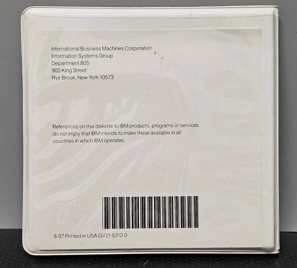 IBM Personal System/2 Model 25 Hard Clamshell Case Only **NO DISC**