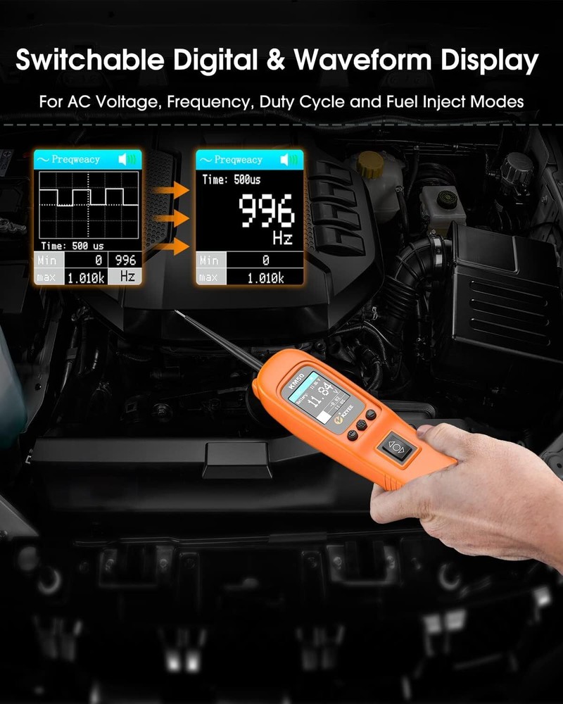 KM50 PowerScan 12/24V Electrical System Diagnosis Test Light Circuit Tester Tool