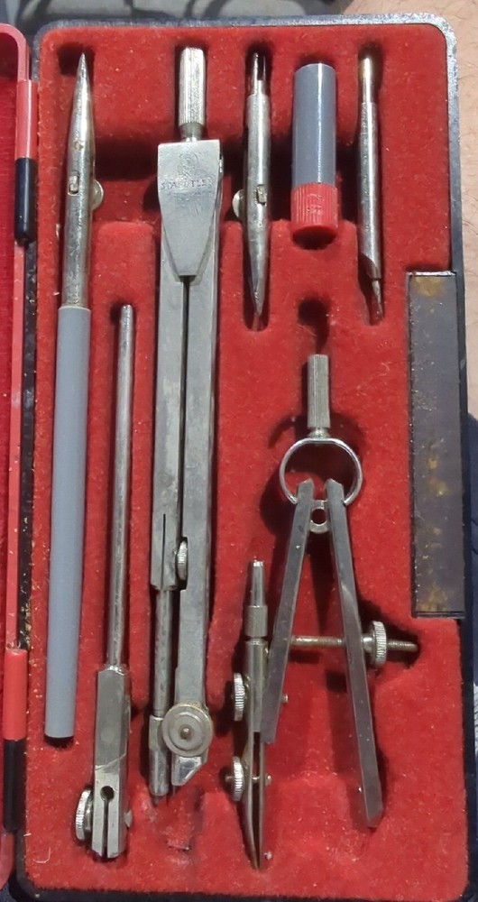 Vintage Staedtler Drafting Drawing Set SS2
