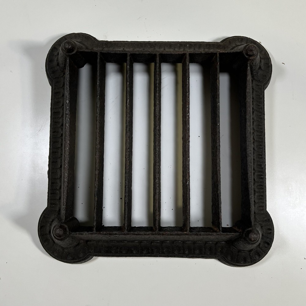 Vintage antique cast iron boot scraper
