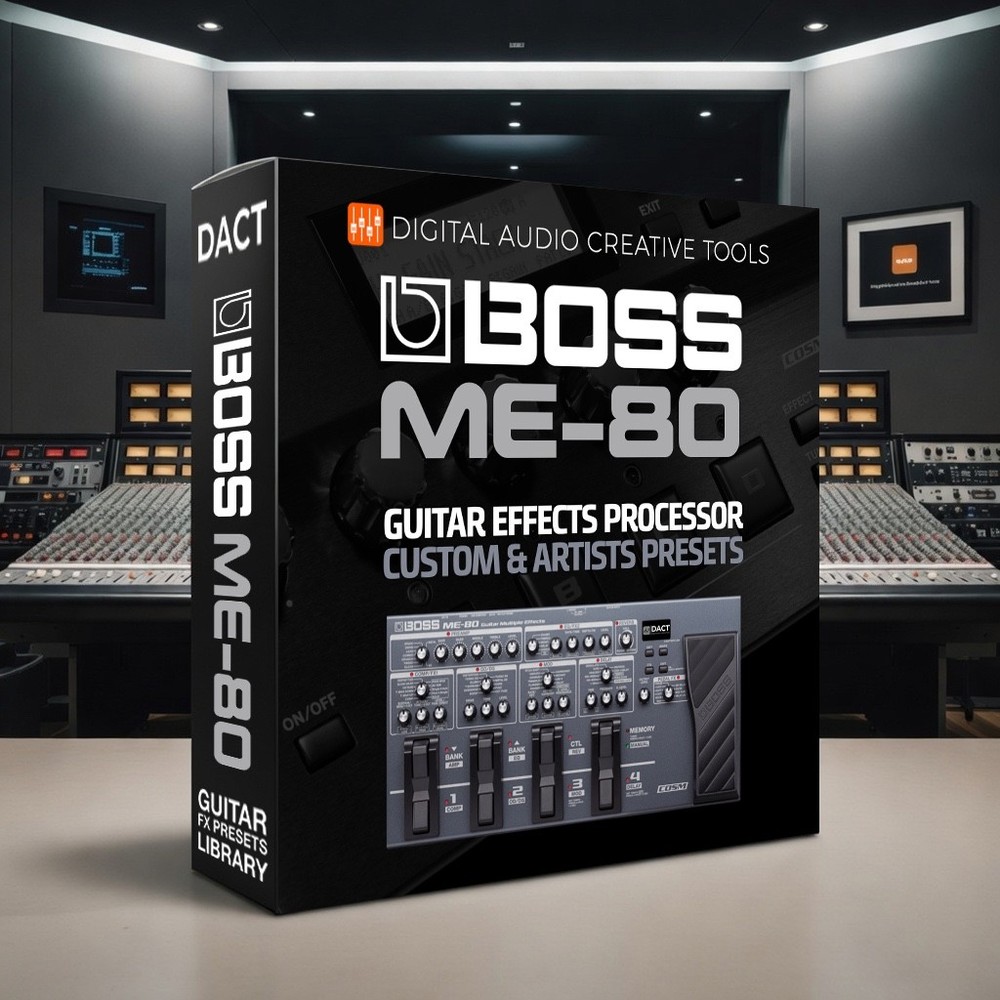 Boss ME-80 Guitar Multi-FX Presets Library