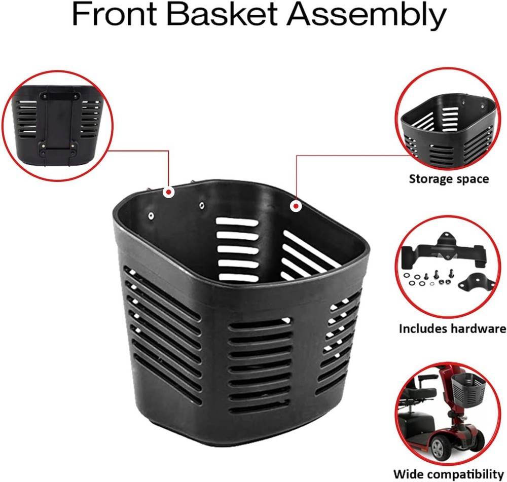 Versatile Replacement Basket for Mega Motion and Windermere Mobility Scooters