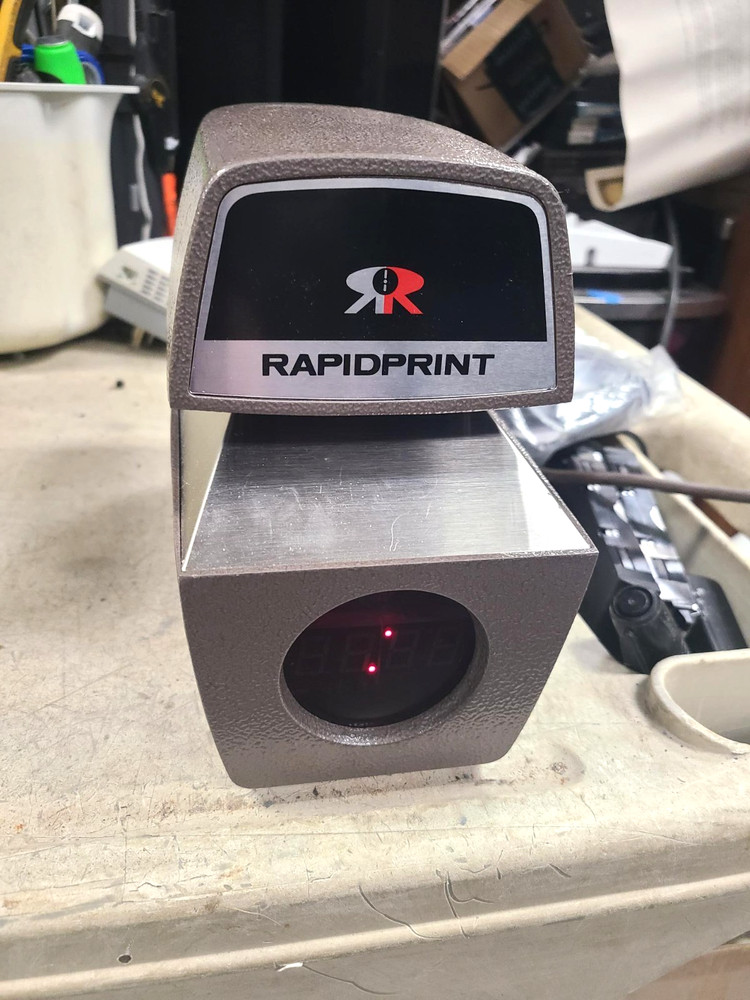 RapidPrint ARL-E Automatic Time Recorder Stamp w/ Key