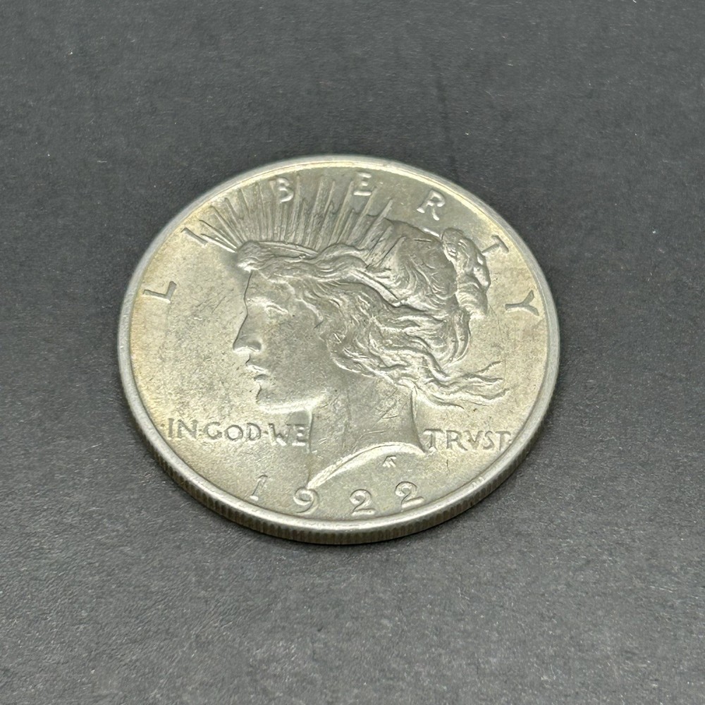 1922 Peace Silver Dollar Coin Circulated