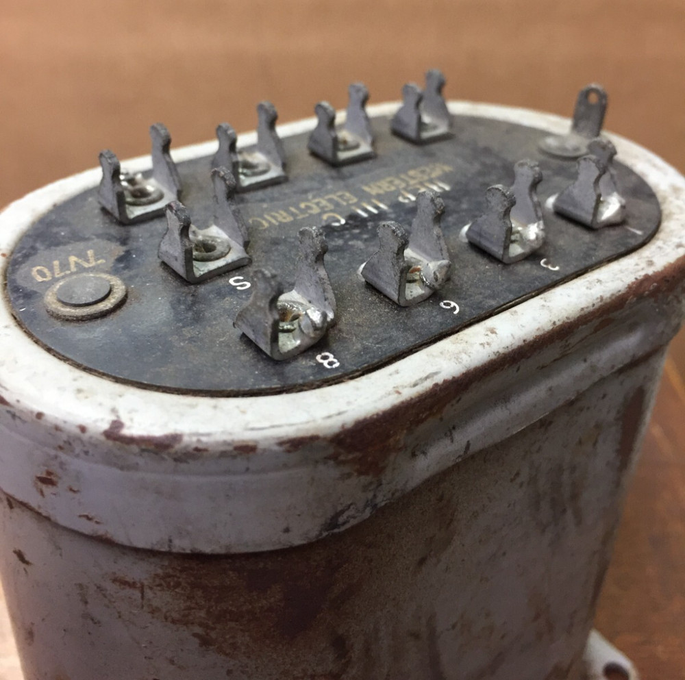 Vintage Western Electric 111C repeat coil.