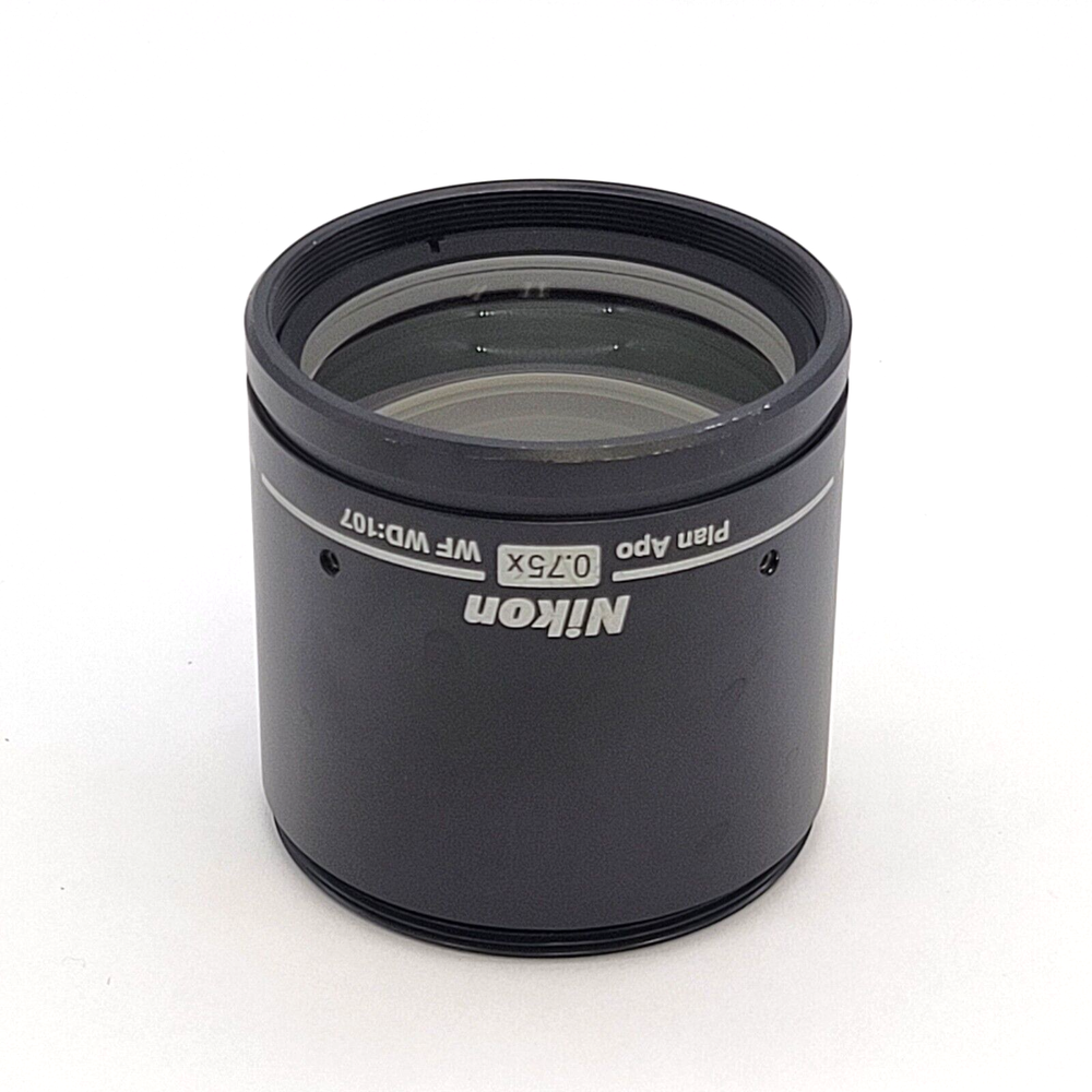 Nikon Stereo Microscope Objective Plan Apo 0.75x WF