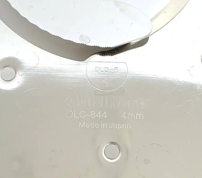 Cuisinart Part DLC- 844 Original Food Processor Replacement Disc For Slicing