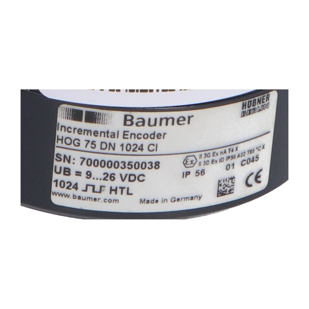 Baumer HOG75DN1024CI Used UMP