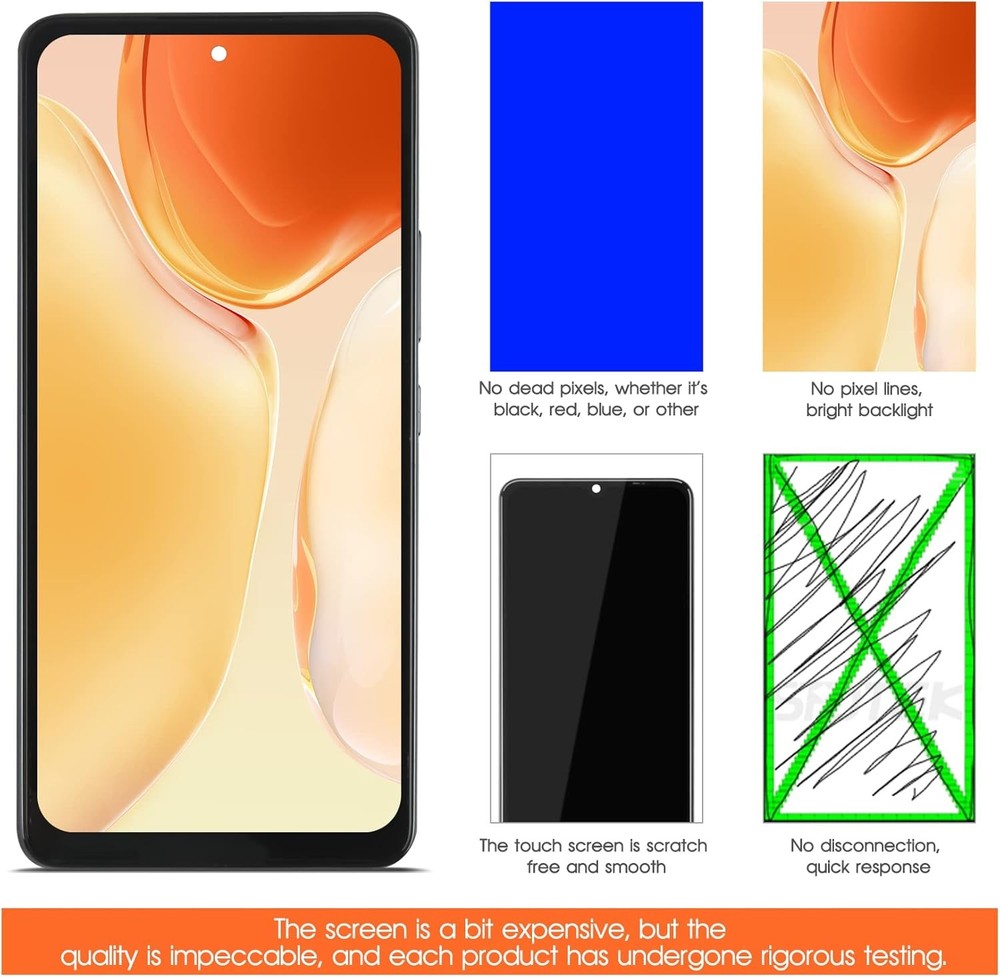 For Samsung Galaxy A53 5G OLED Touch Digitizer Screen Replacement Assembly Kits