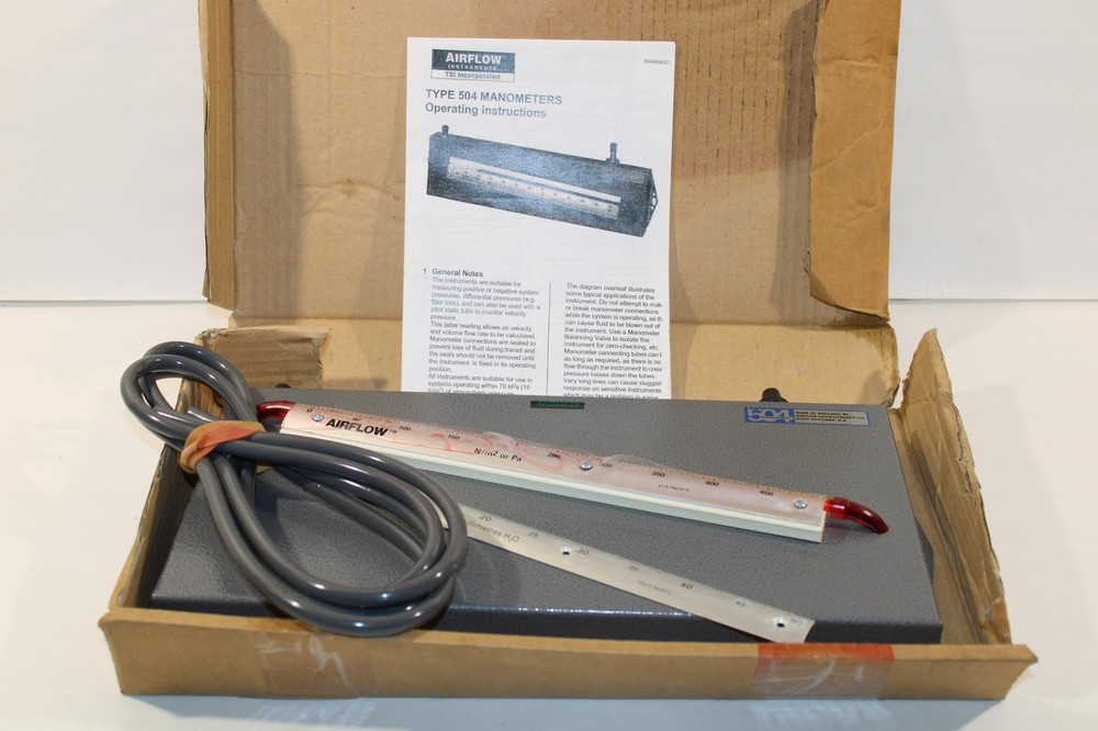 Airflow 504 Manometer NEW