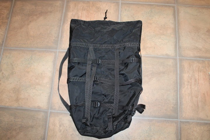 US Military Issue 9 Strap Compression Black MSS Sleeping Bag Stuff Sack Bag C22