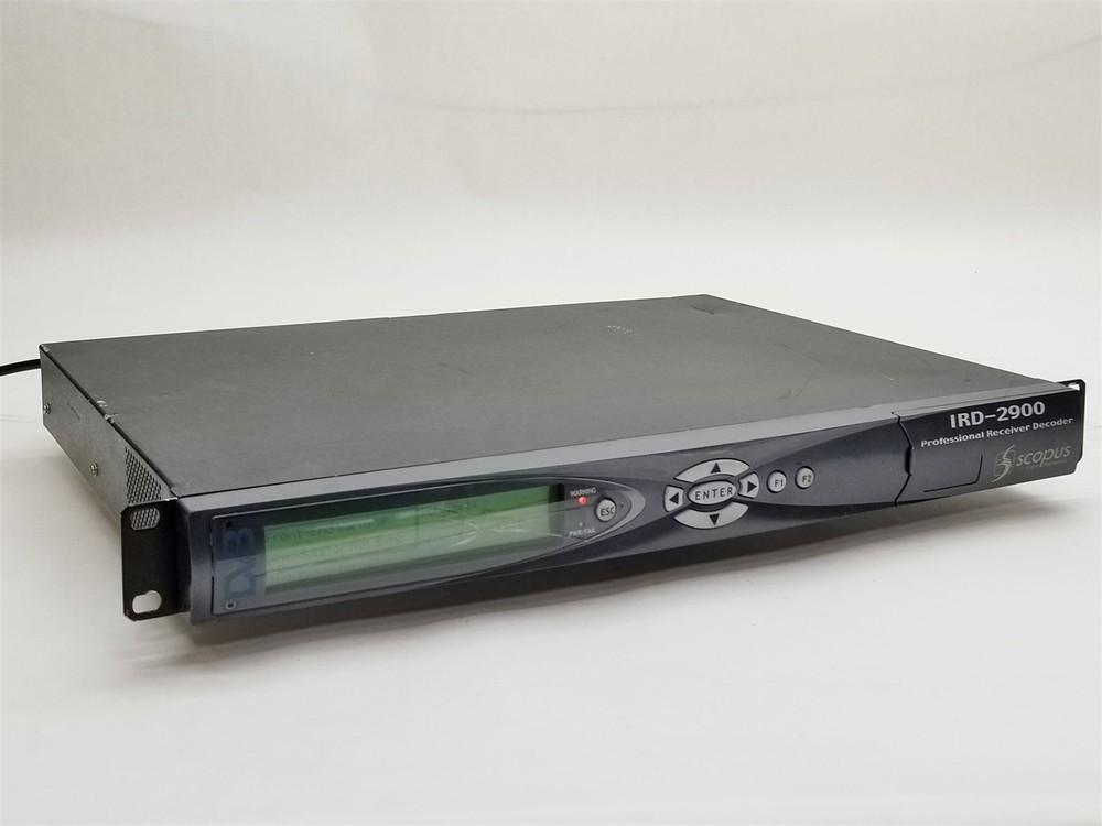 Harmonic IRD-2900 Scopus Professional Integrated Receiver/Decoder IRD-2991 Rev D