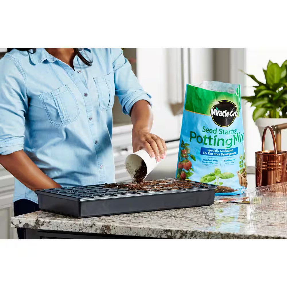Seed Starting Potting Mix, 8 Qt., for Use in Containers, Soil (2-Pack)