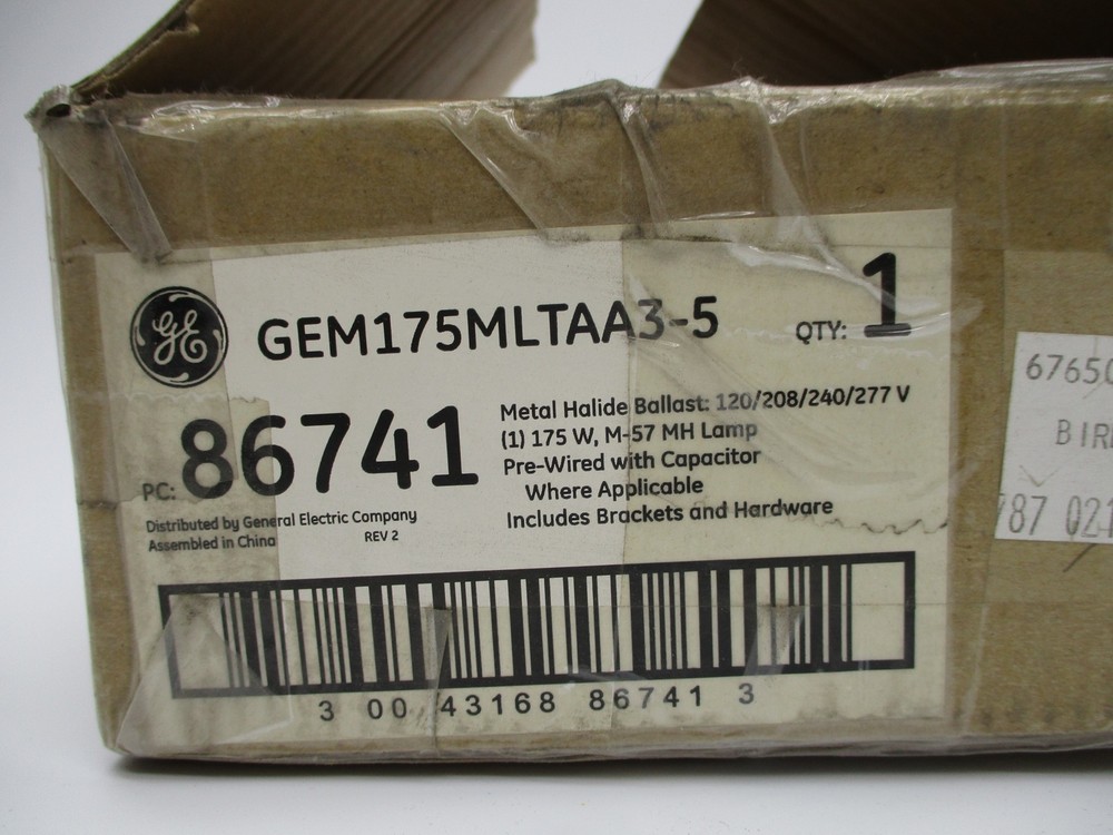 GENERAL ELECTRIC GEM175MLTAA3-5 277V NSMP