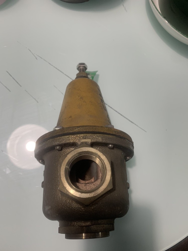 WATTS LF-223 Pressure Reducing Valve 1" NPT / Set @ 50-psi / Range 25-75 psi