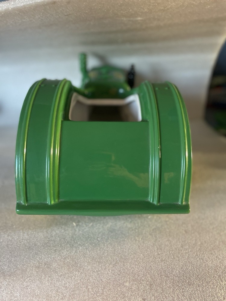 John Deere Tractor 1998 Enesco Ceramic Cookie Jar - Numbered - Some Damage