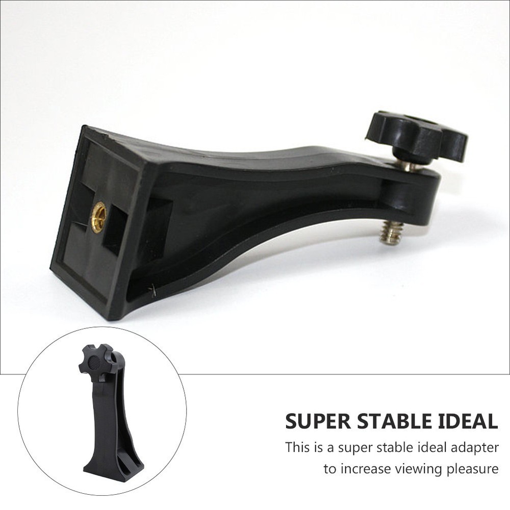 Binocular Tripod Adapter 1/4 Inch Plastic Fixed Bracket for Adventures