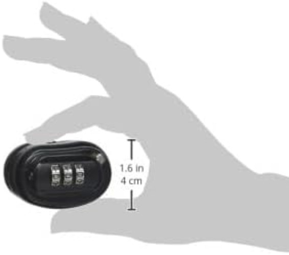Easy-to-Use Combination Trigger Lock - 1x1x1 Inches for Secure Firearm Storage